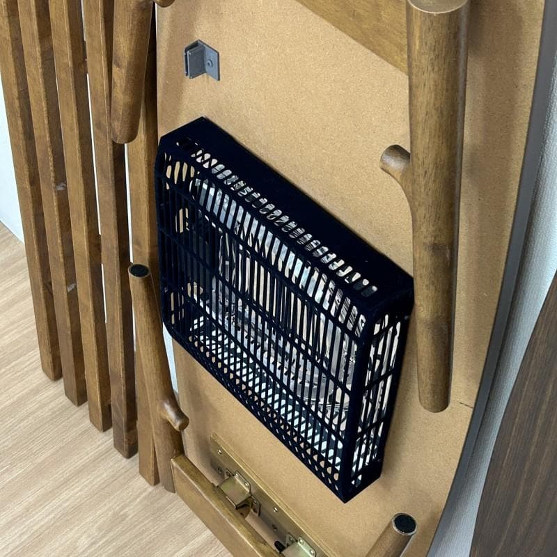 (新品)☆棚付き折れ脚こたつ120WNT☆【OUTLET】