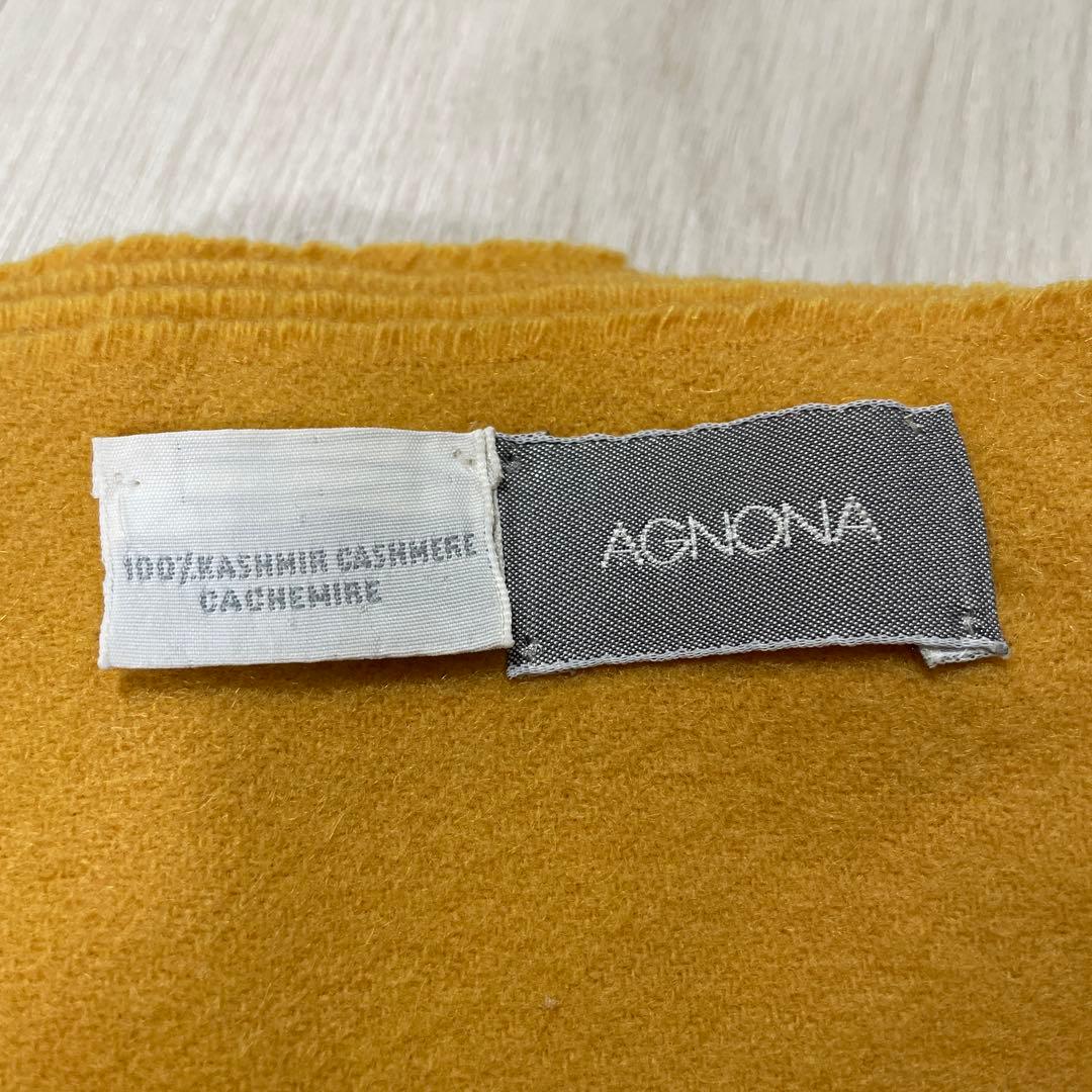 未使用　AGNONA アニオナ　カシミヤ　マフラー