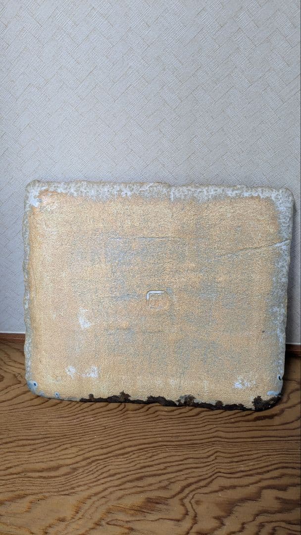 富士山 陶器製絵皿 インテリア 飾り 角額皿　日本の土産 ホームステイのおみやげ