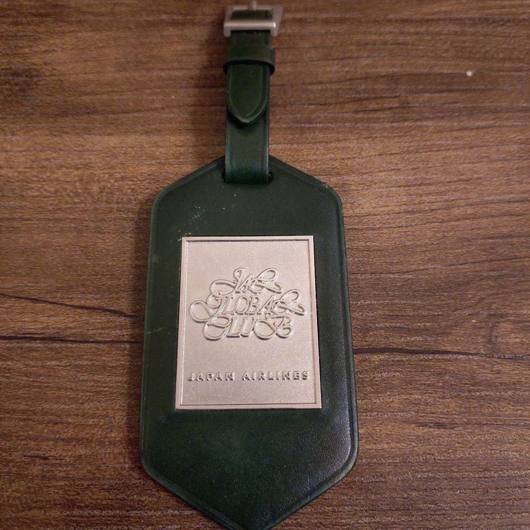 JAL グローバル 緑亀タグ JGCネームタグ