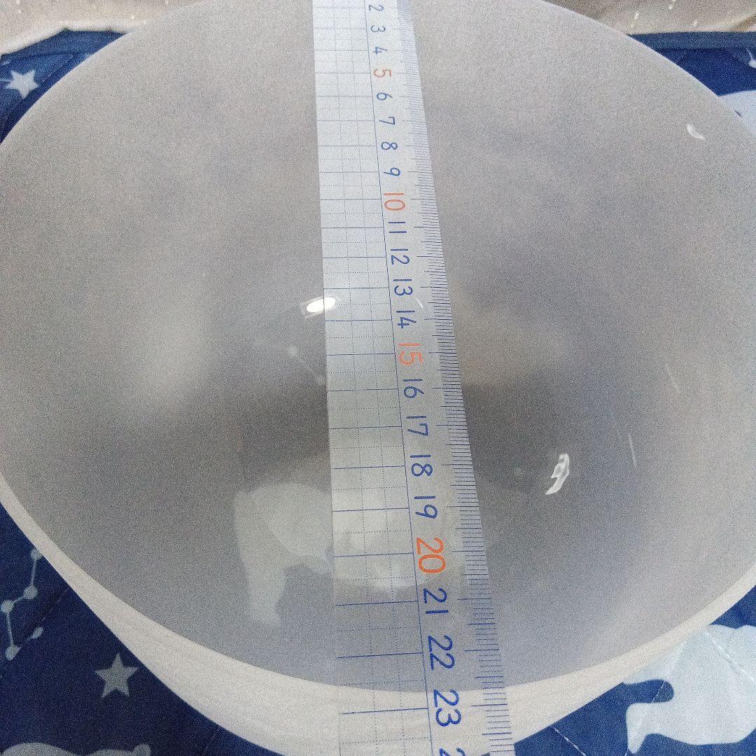 【値下げしました】クリスタルシンキングボウル☆ 直径約23cm−保存袋