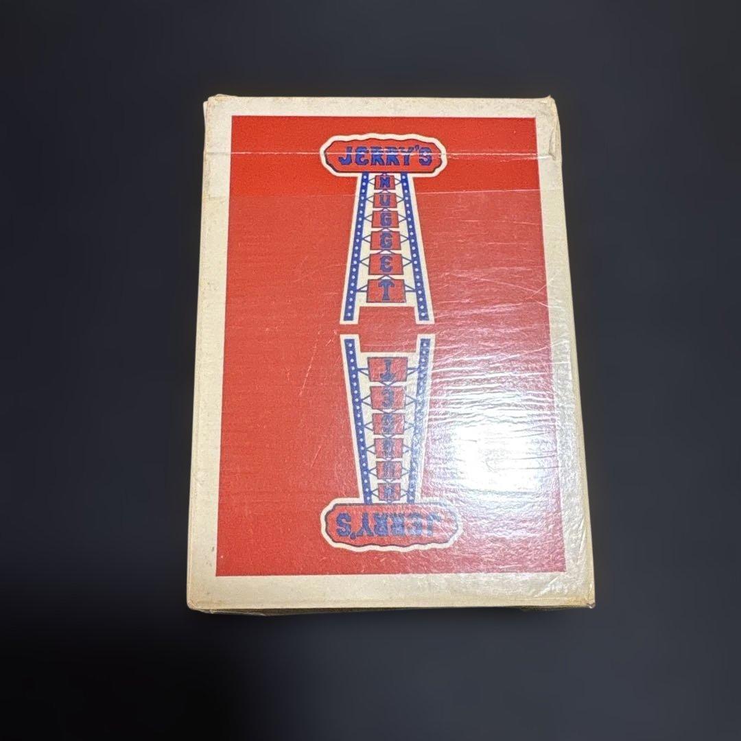 美品 Jerry's Nugget 赤 ジェリーズナゲット カジノデック
