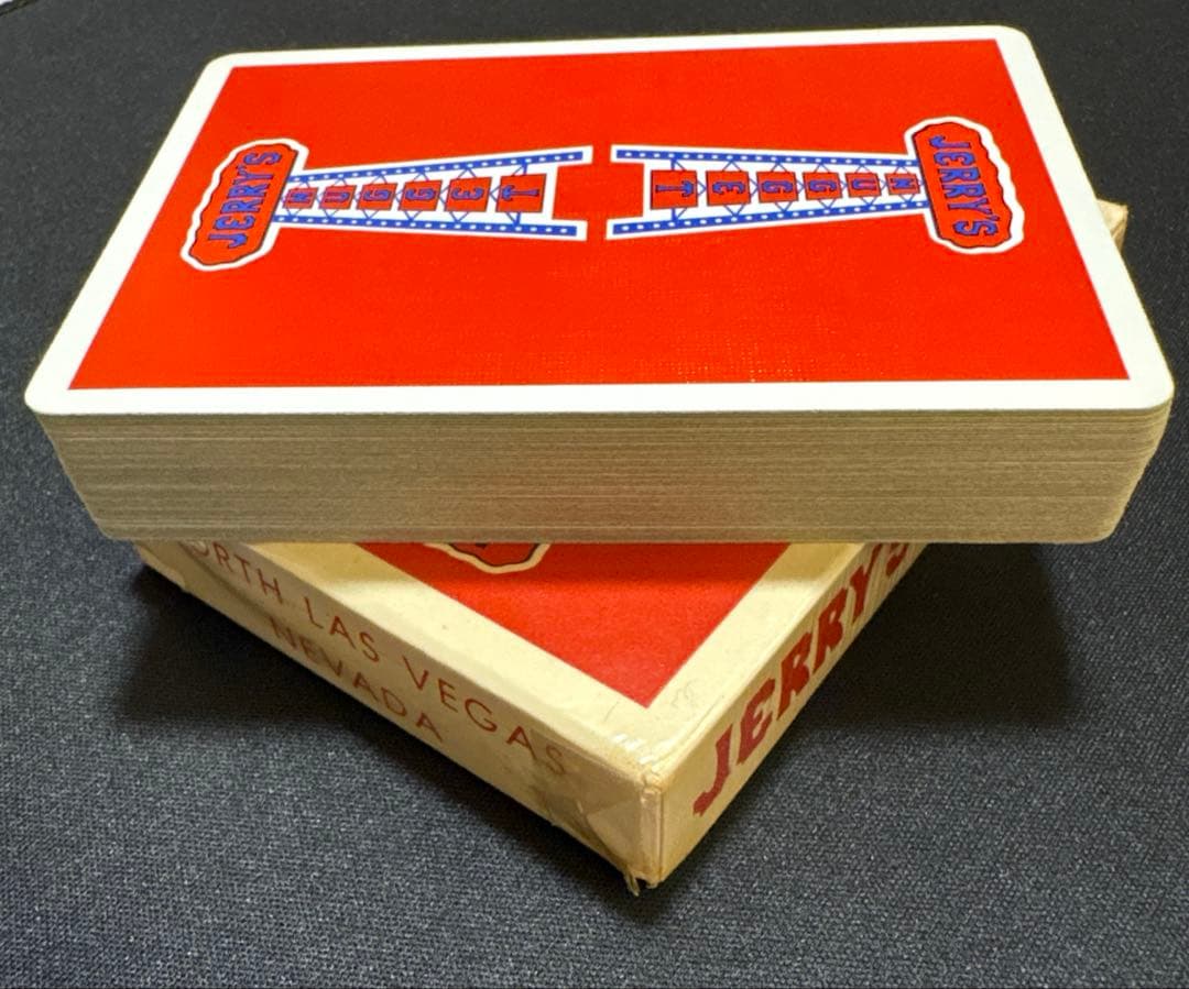 美品 Jerry's Nugget 赤 ジェリーズナゲット カジノデック