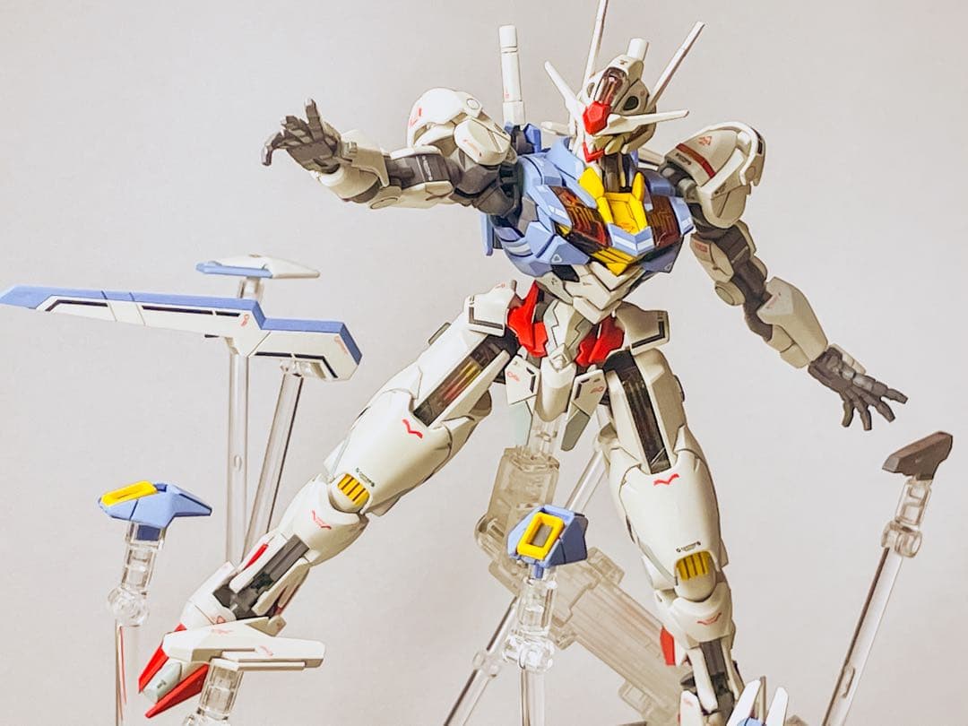 HG 1/144 ガンダムエアリアル 塗装済み完成品 b