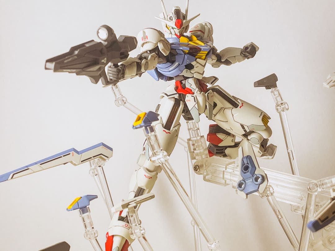 HG 1/144 ガンダムエアリアル 塗装済み完成品 b