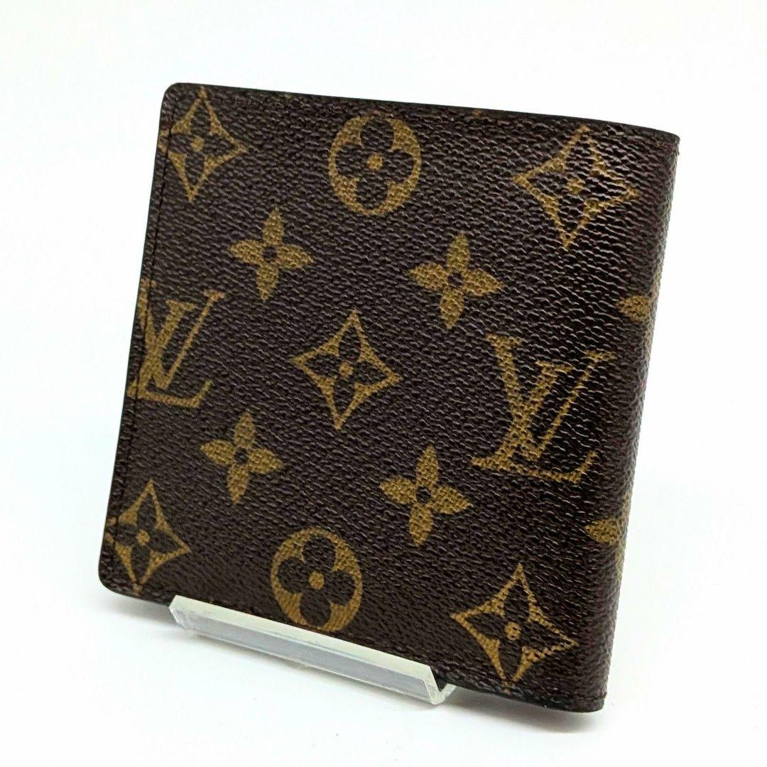 カードポケット4つ 箱・保存袋 ルイヴィトン マルコ 二つ折り財布 D30