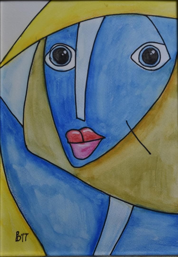 原画・本物保証　フランソア・アギアル（マリアカラス）稀少作品