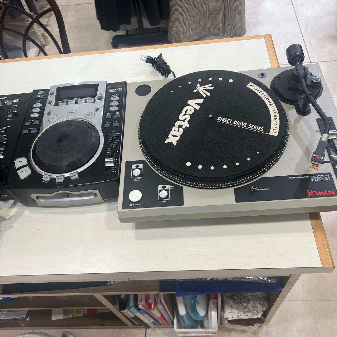 goblinDJ機器セット、Vestax ターンテーブルTASCAMミキサ