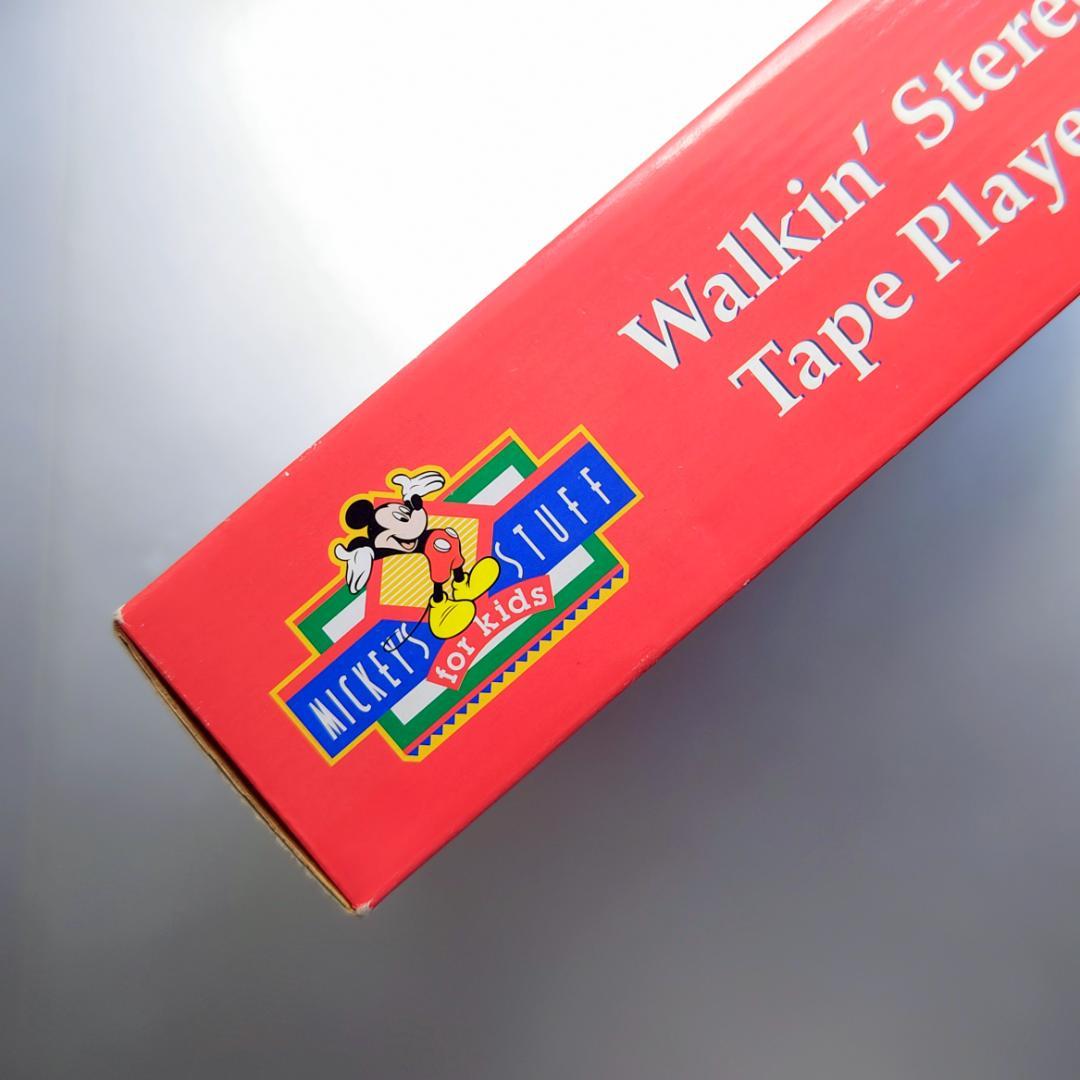 【未開封品】ディズニー ミッキー カセットテーププレーヤー ヘッドホン レトロ