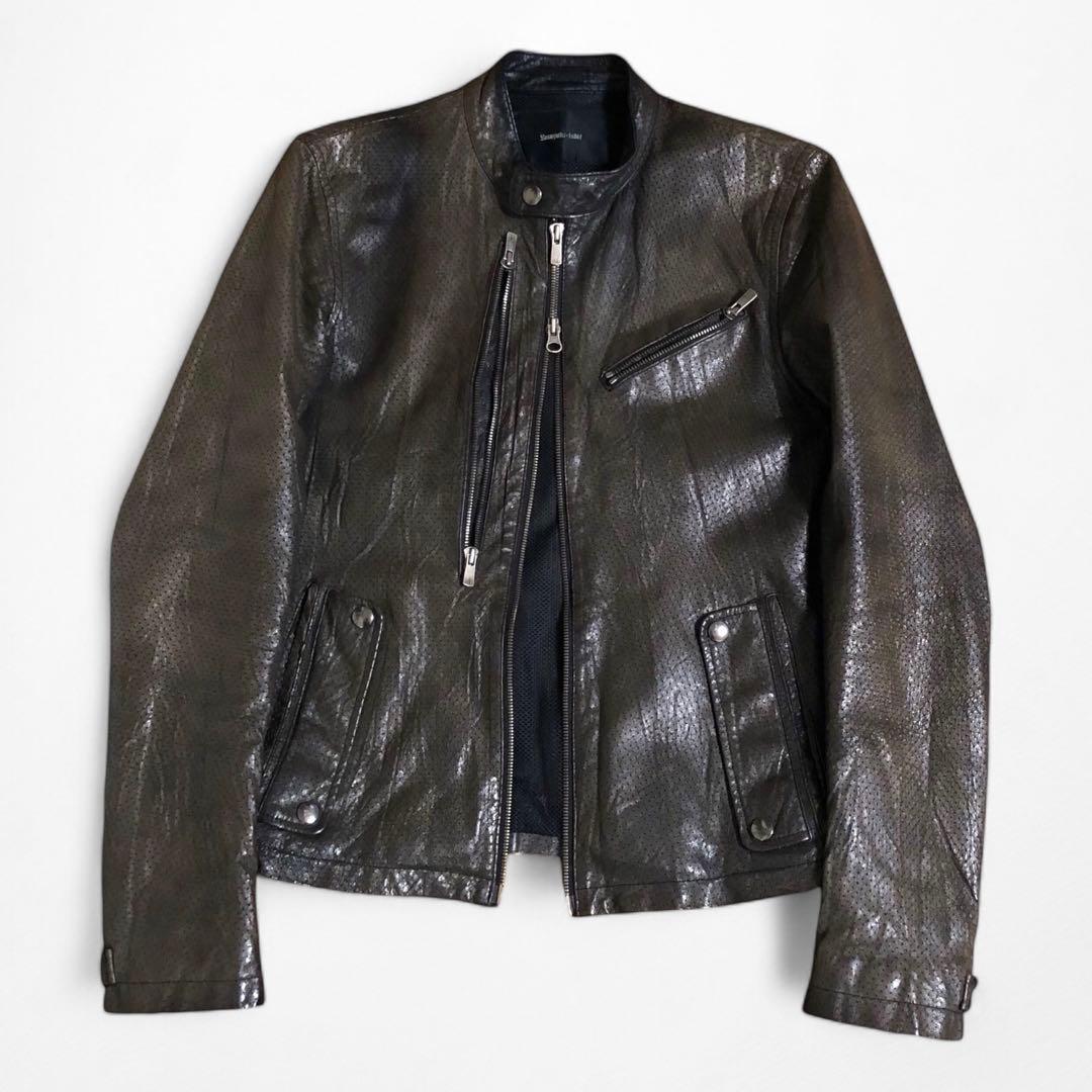 00s Yasuyuki Ishii Archive Y2K レザージャケット