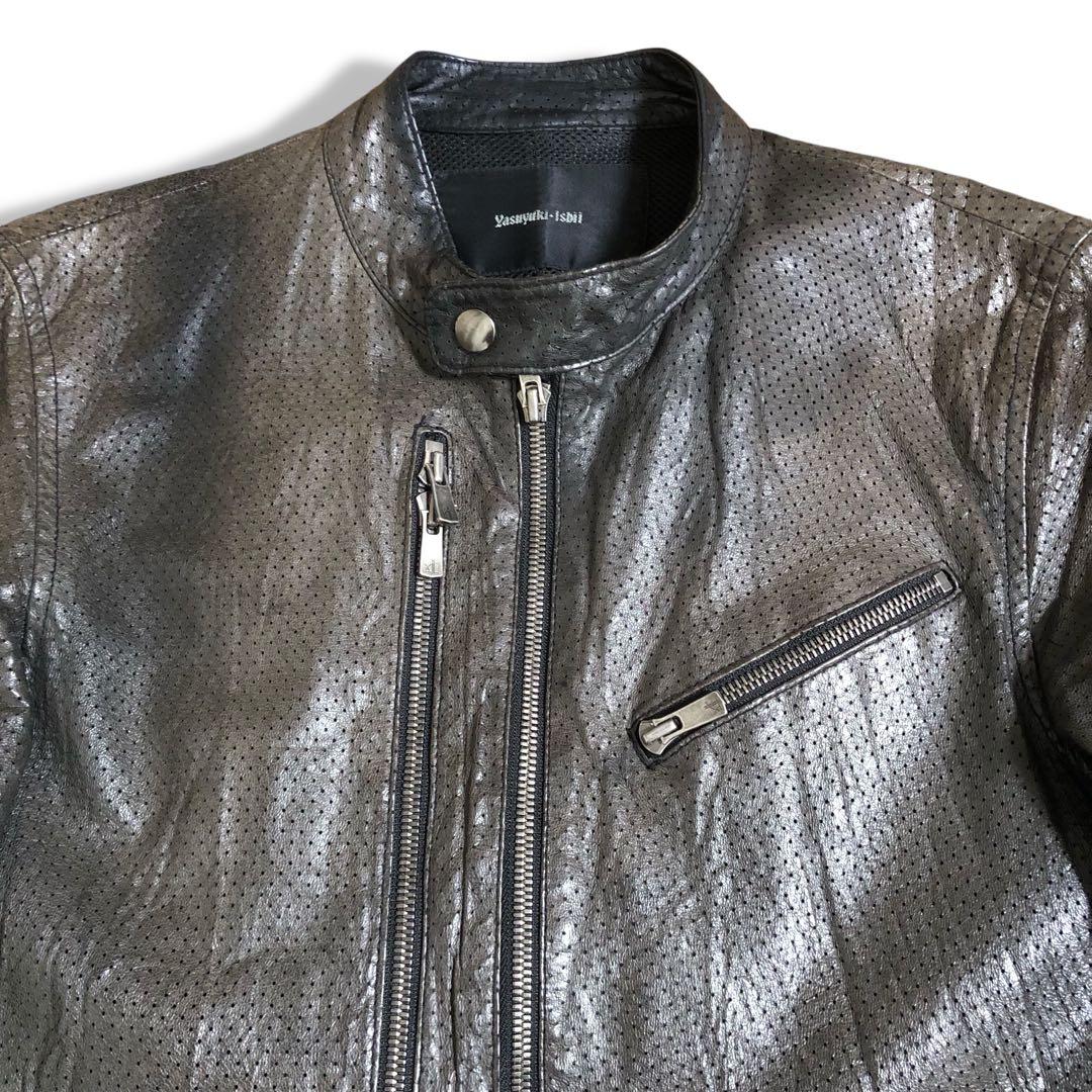 00s Yasuyuki Ishii Archive Y2K レザージャケット