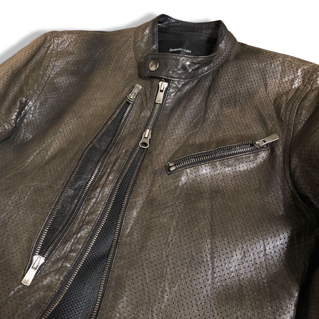 00s Yasuyuki Ishii Archive Y2K レザージャケット