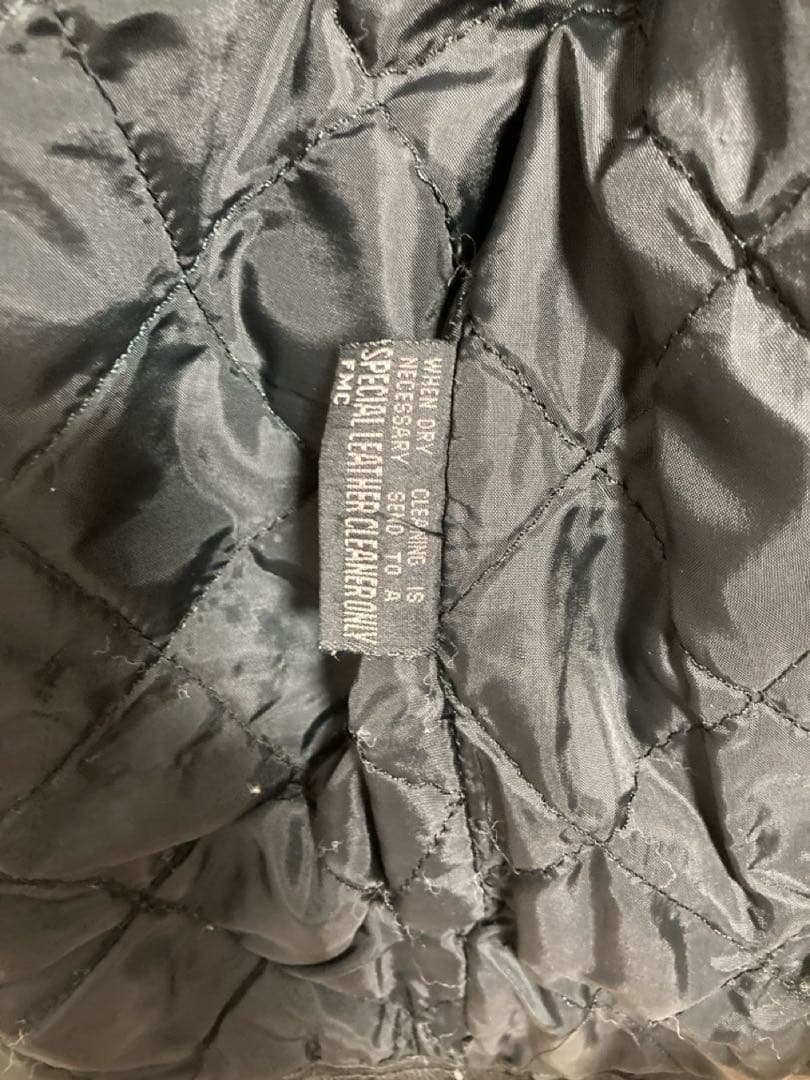 wings over usa シングルライダースジャケット 本革　ブラック