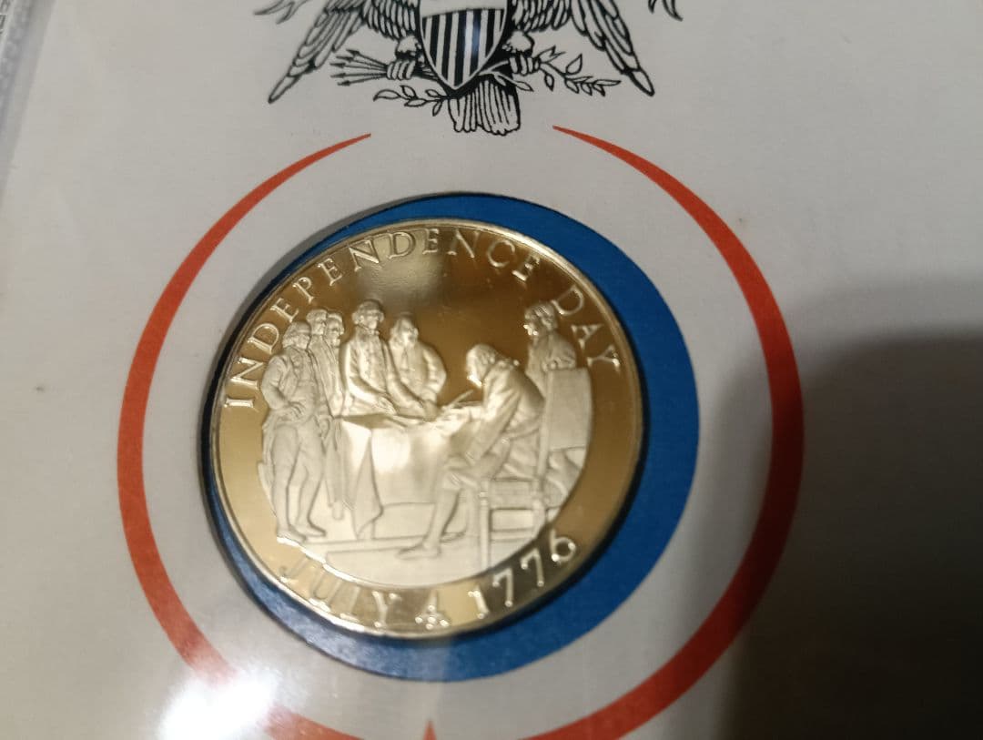 カナダ国立公園100周年記念1ドル銀貨 ＆ アメリカ独立200周年記念銀貨