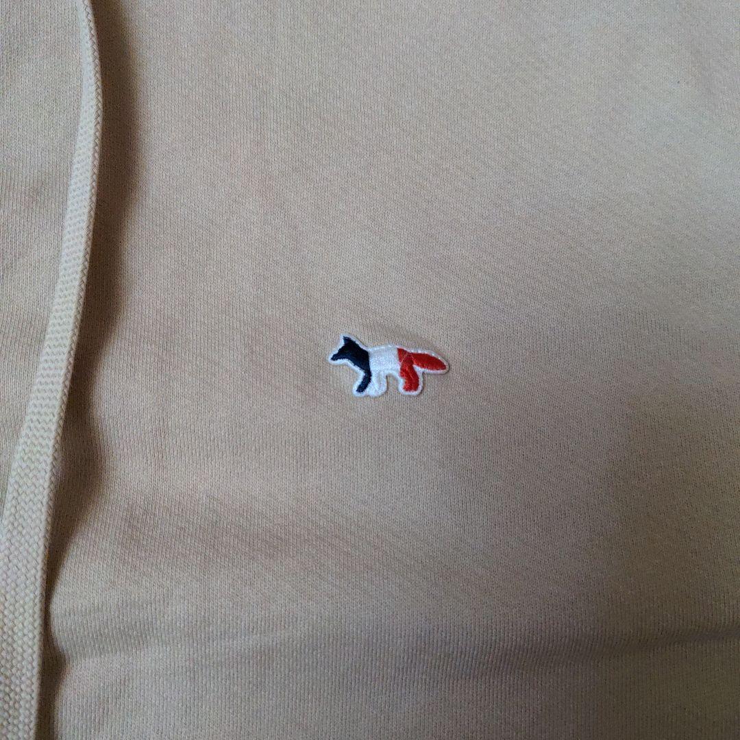 MAISON KITSUNÉ ベージュ フルジップフーディ L