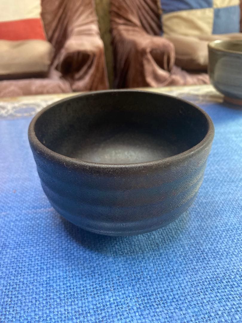 3種の抹茶椀(茶色・黒色・灰色)