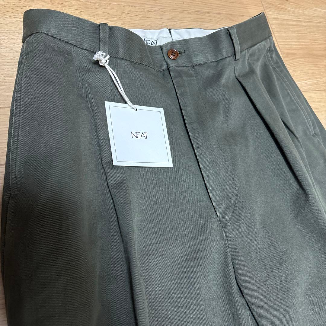パンツ NEAT CHINO 25AW FADE OLIVE 46