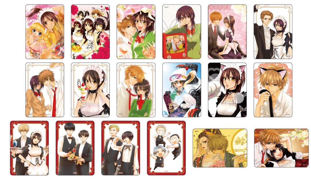 会長はメイド様　カフェ　クリアカード　全種セット　コンプリート