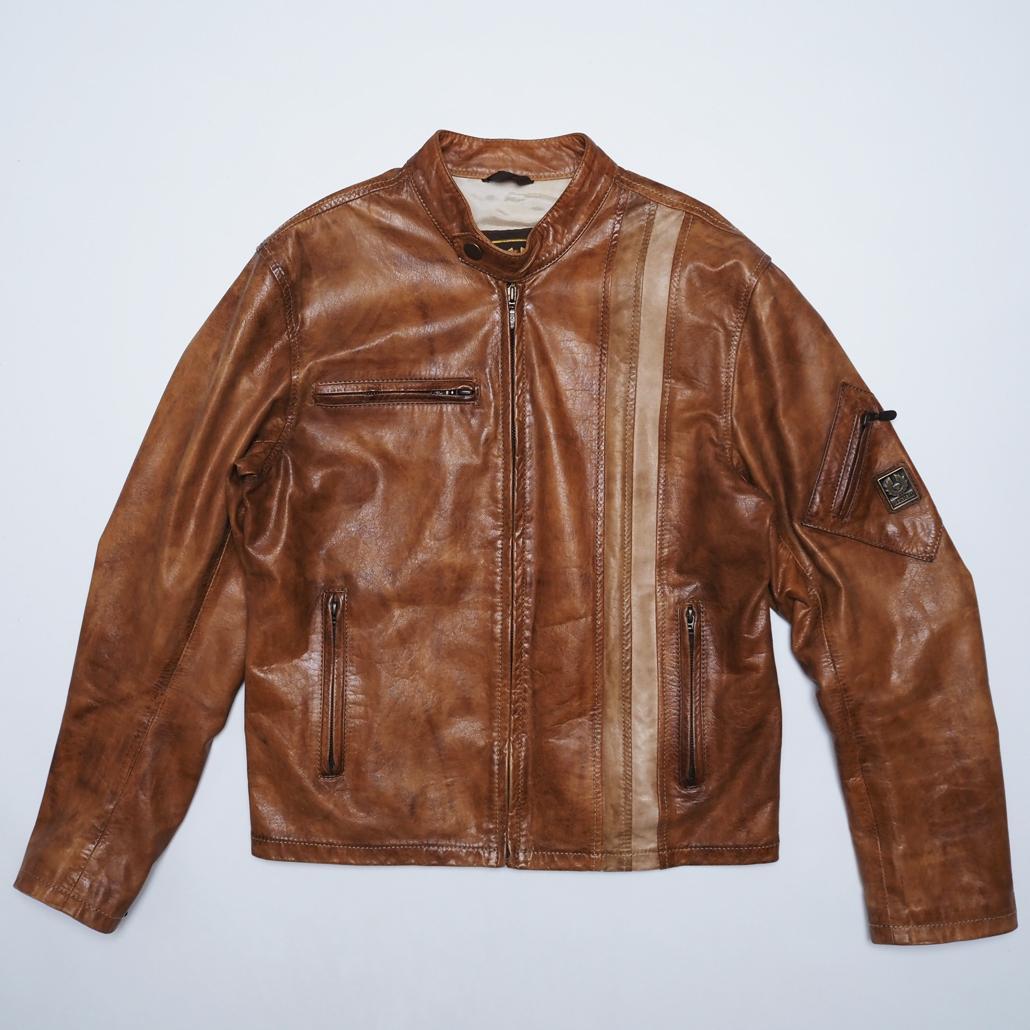 Belstaff RACING BLOUSON レザーレーシングブルゾン S