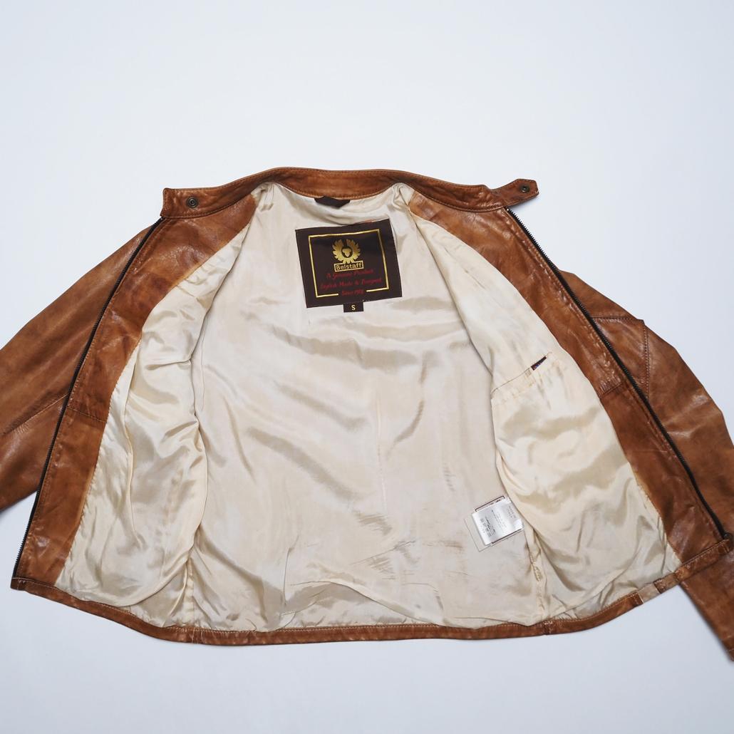 Belstaff RACING BLOUSON レザーレーシングブルゾン S
