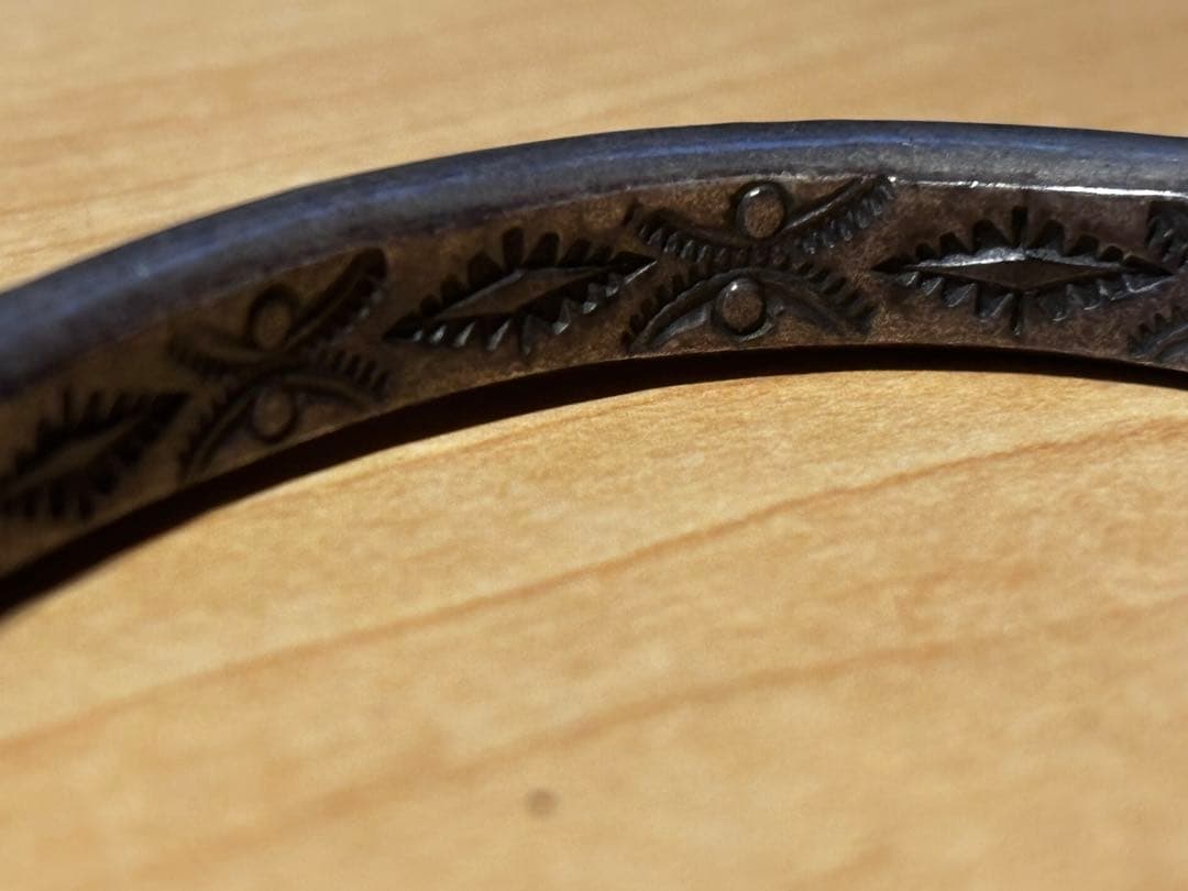 MOTO シルバー バングル moto leather