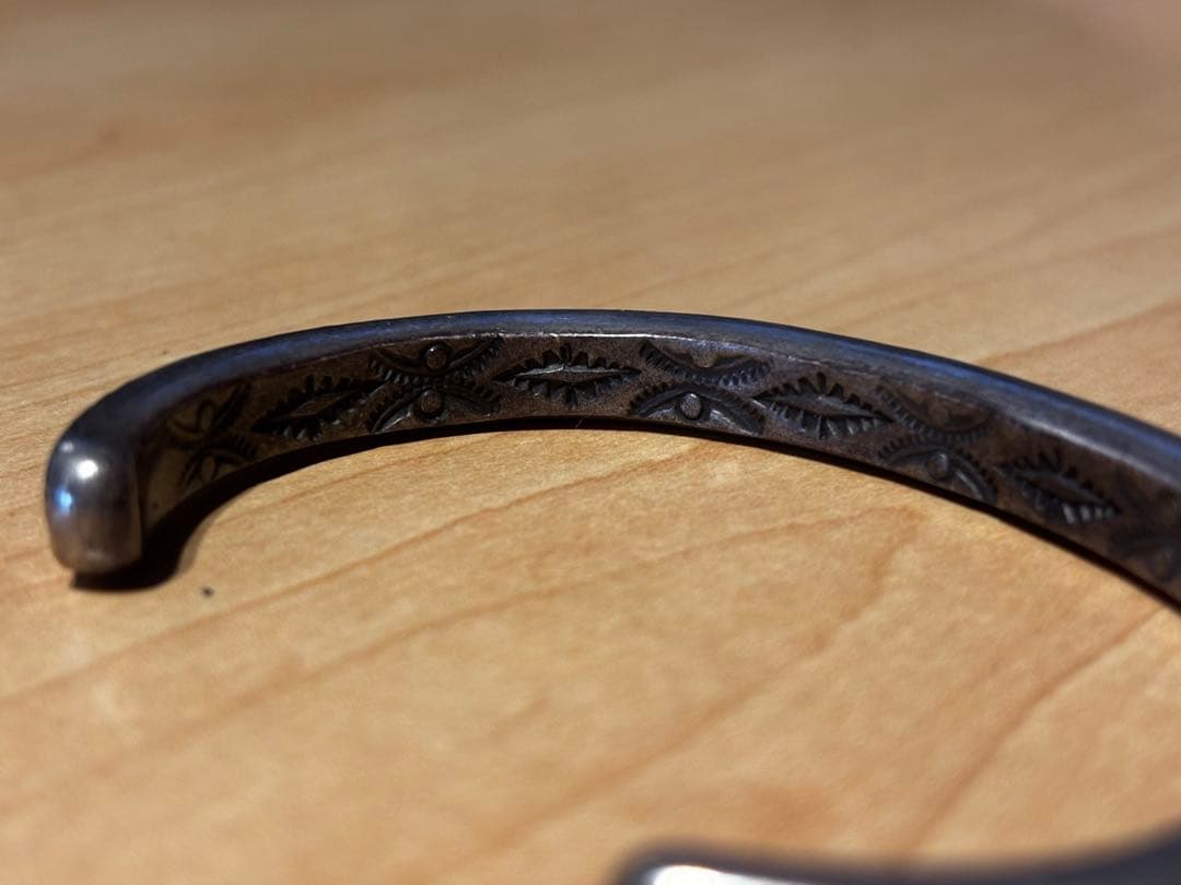 MOTO シルバー バングル moto leather