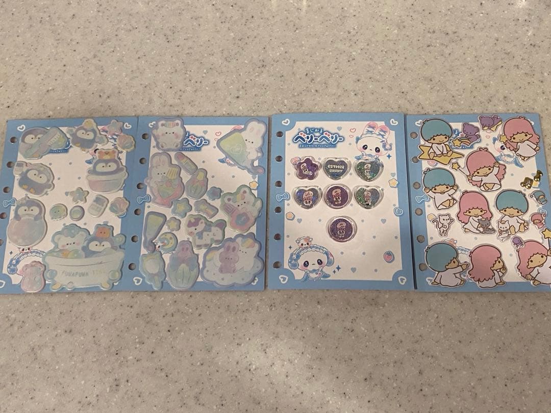 シール帳 完成品