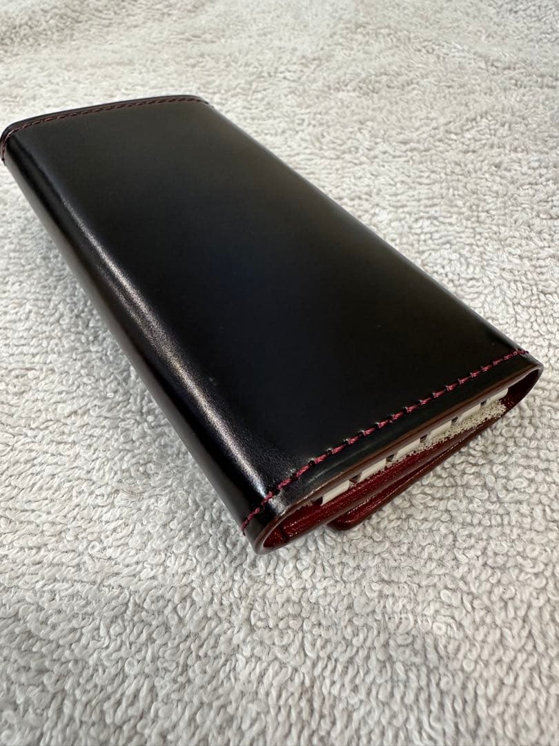 ★新品・未使用★ コードバン　シラサギレザー　キーケース　CYPRIS キプリス