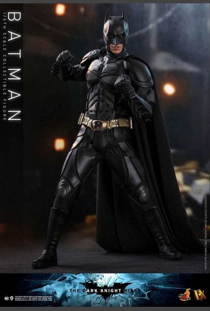 新品ホットトイズDX19 ダークナイト ライジング １/６ バットマン２.０版