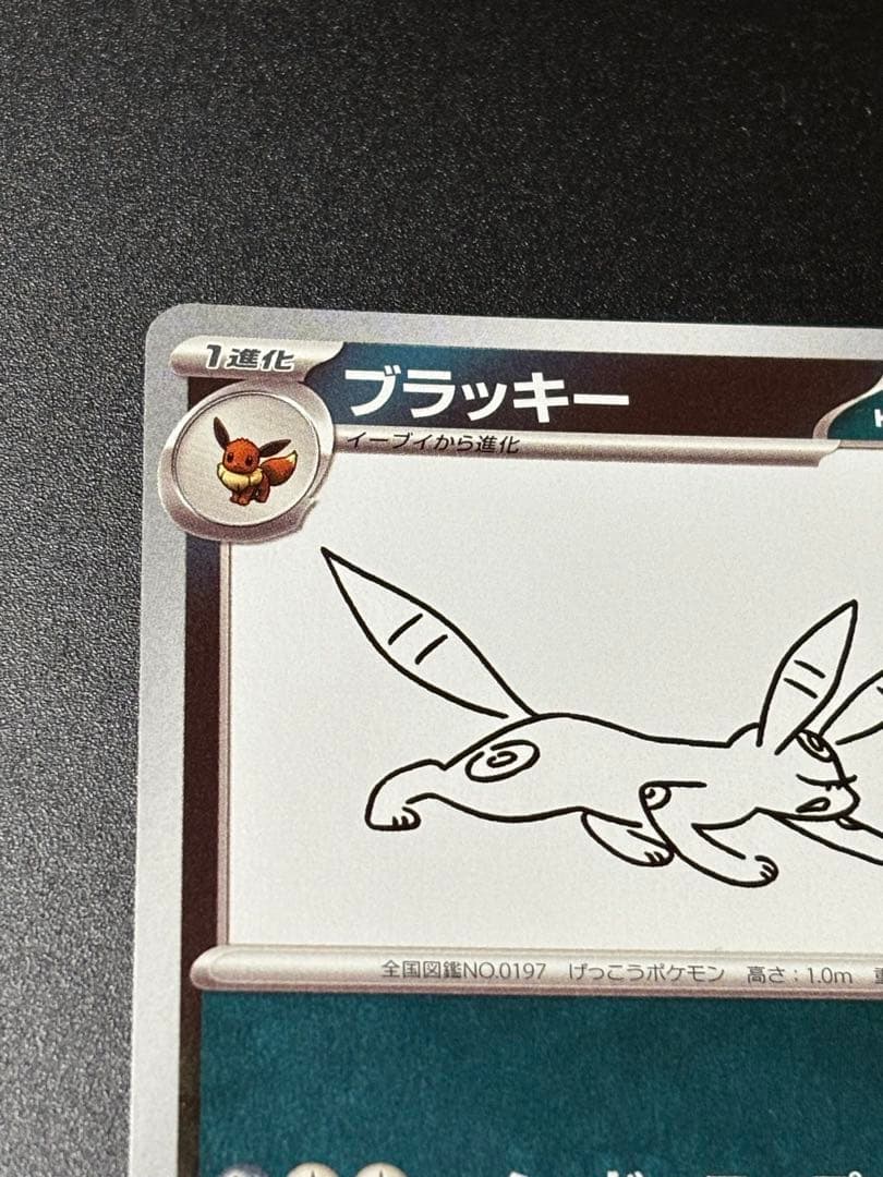 ブラッキー　YU NAGABA × ポケモンカード