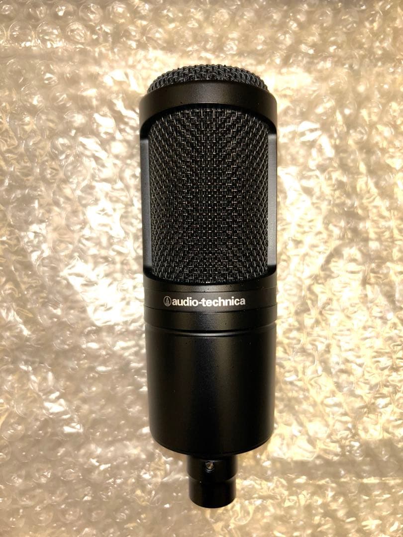 オーディオテクニカ コンデンサーマイク【AT2020】デスクアーム/ケーブル付き