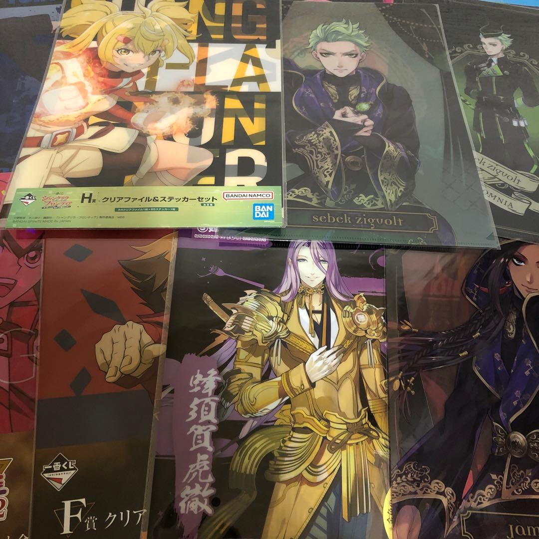 クリアファイル　大量　まとめ売り　アニメ　キャラクター