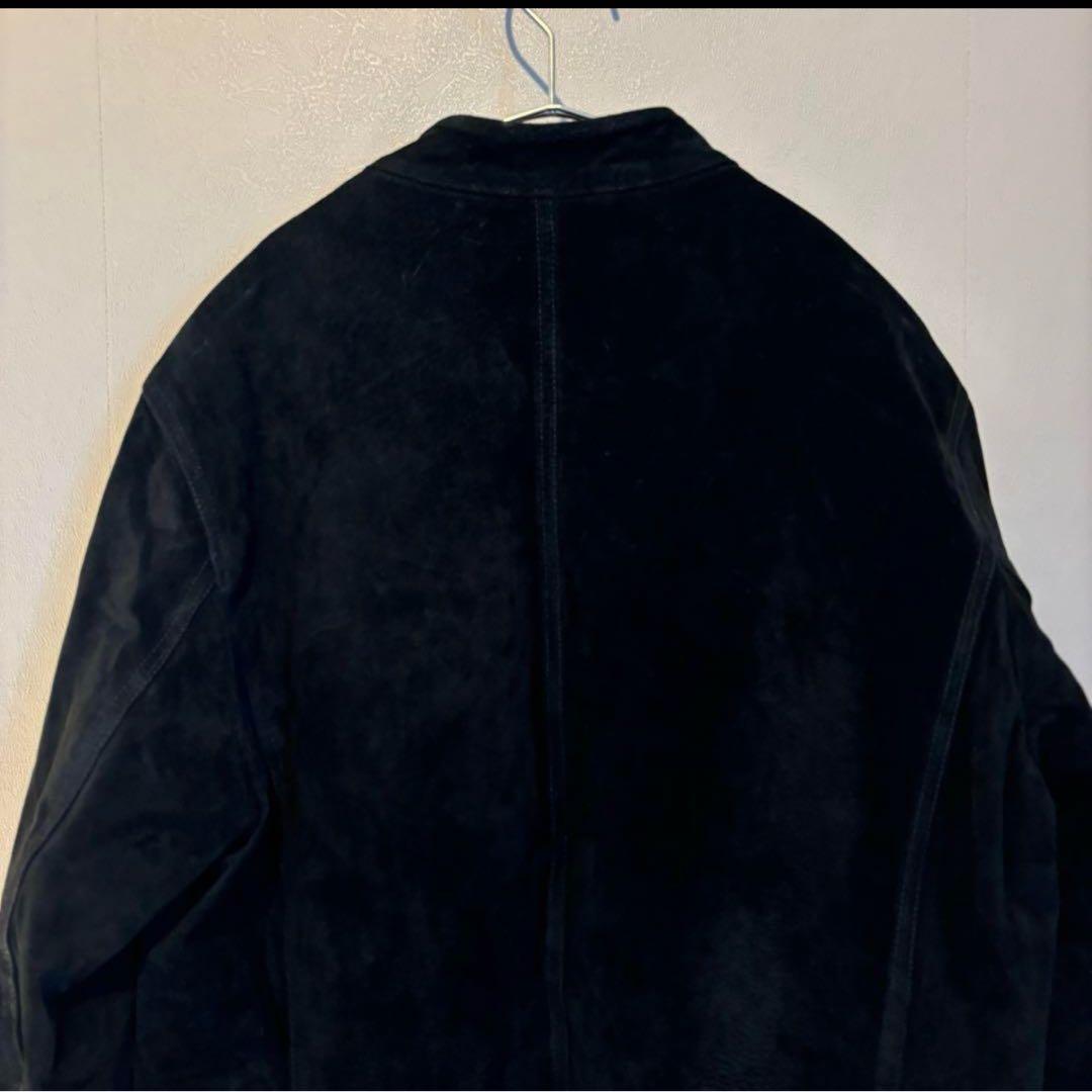 EMMETI シングルライダース JURIスウェード ブラック 48別注 未使用