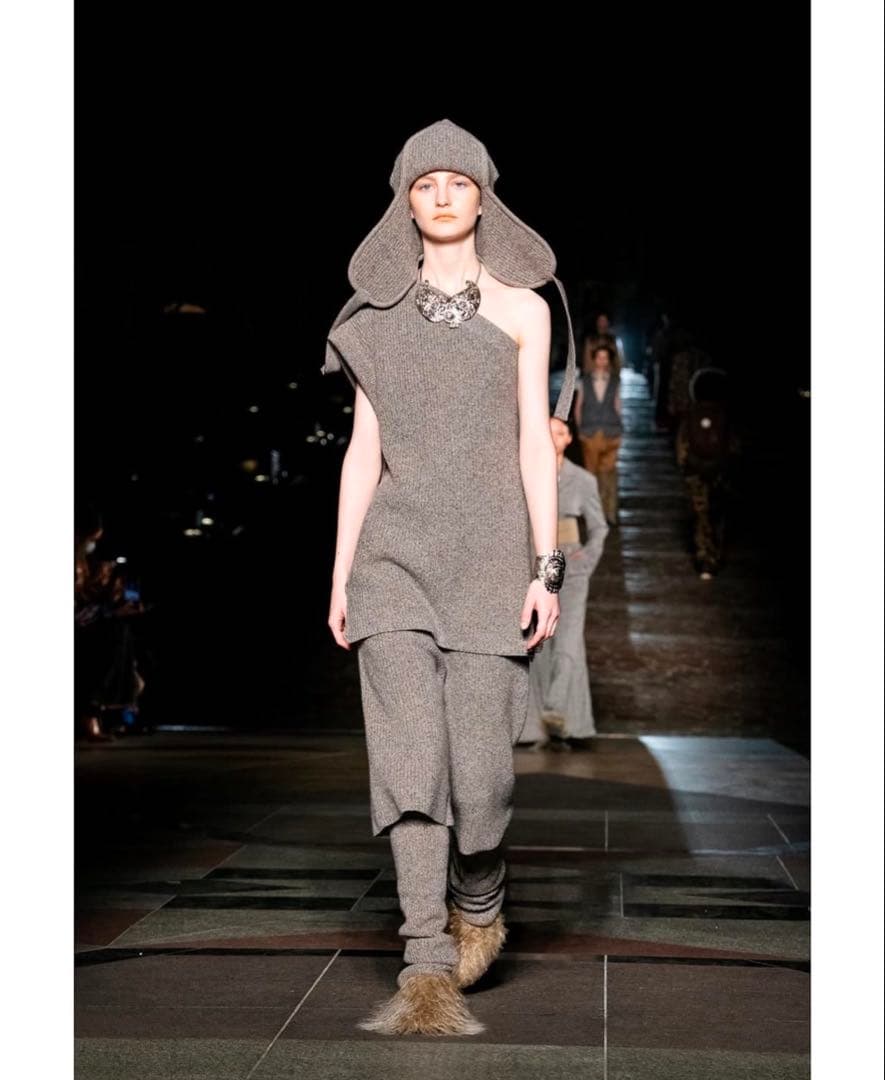 フミエタナカ 22aw ニット帽