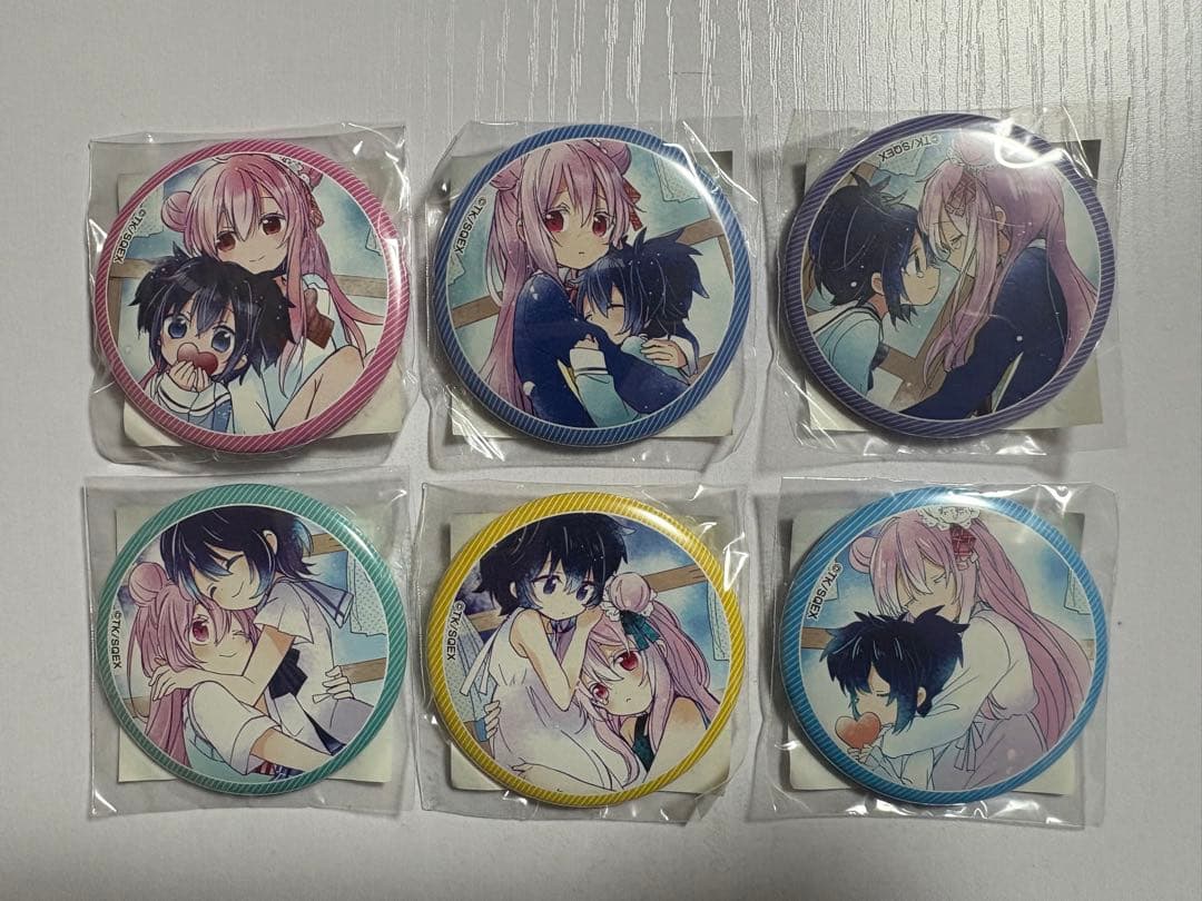 ハッピーシュガーライフ　ゲマくじ　缶バッジ まとめ