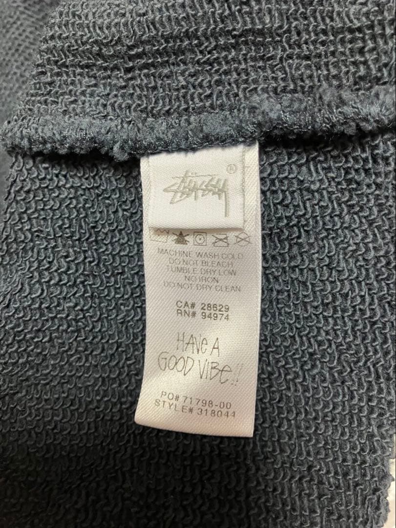 Stüssy x Dries Van Noten エアブラシフーデッドパーカー