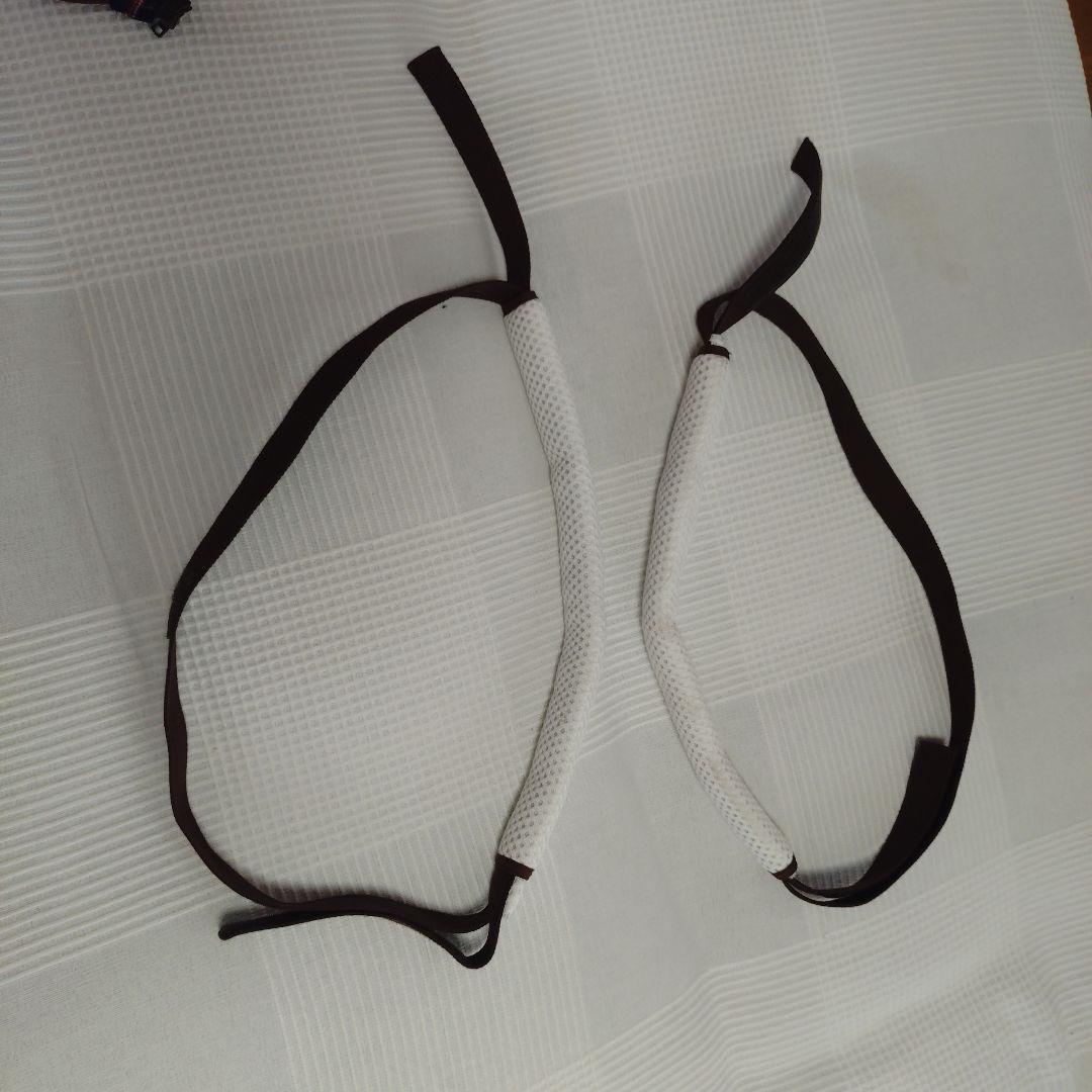 大型犬用チェック柄介護ハーネス