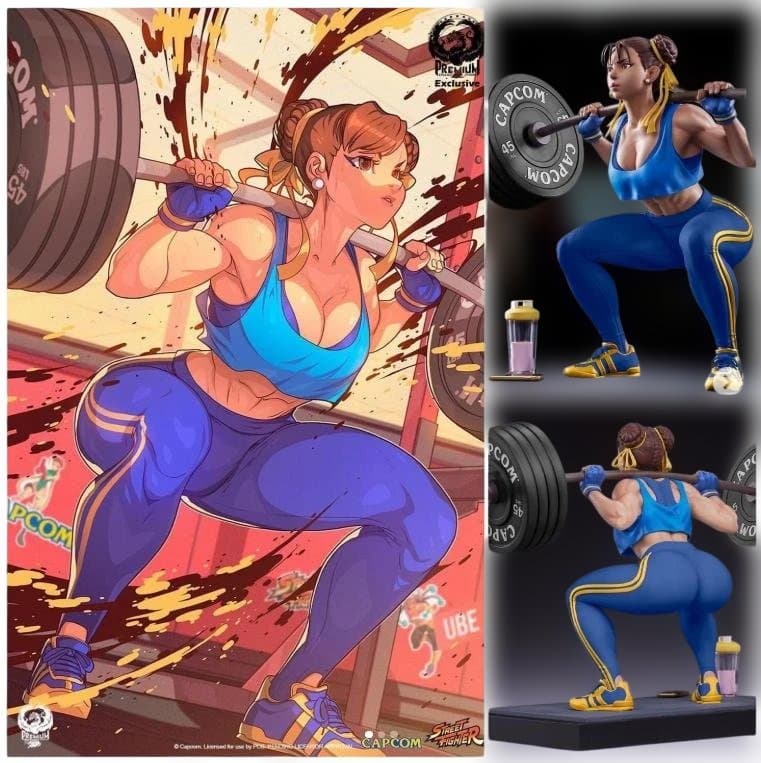 PCS 春麗 チュンリー　Alpha・ゼロ　1/4　フィギュア　スタチュー