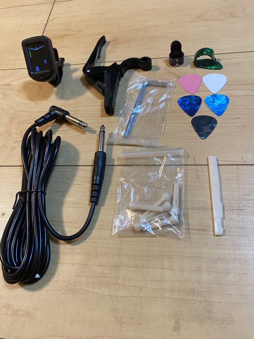 アコースティックギター オベーションタイプ　ラウンドバック　エレアコ　すぐ弾ける