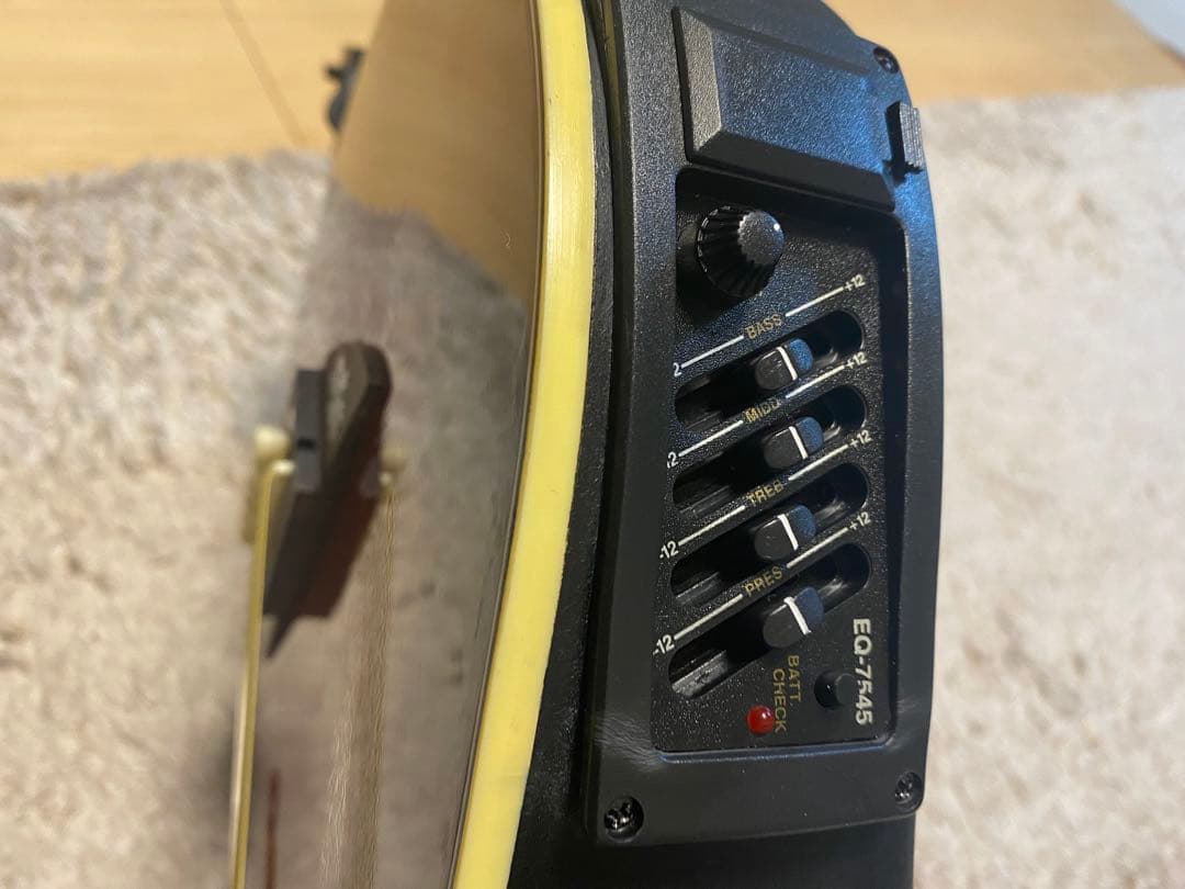 アコースティックギター オベーションタイプ　ラウンドバック　エレアコ　すぐ弾ける