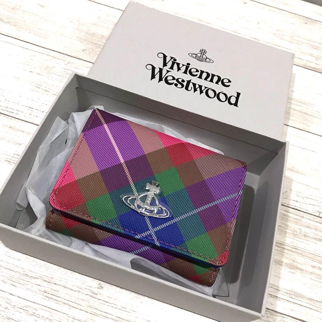 新品 Vivienne westwood 財布 箱付き 未使用タグ付き マルチ