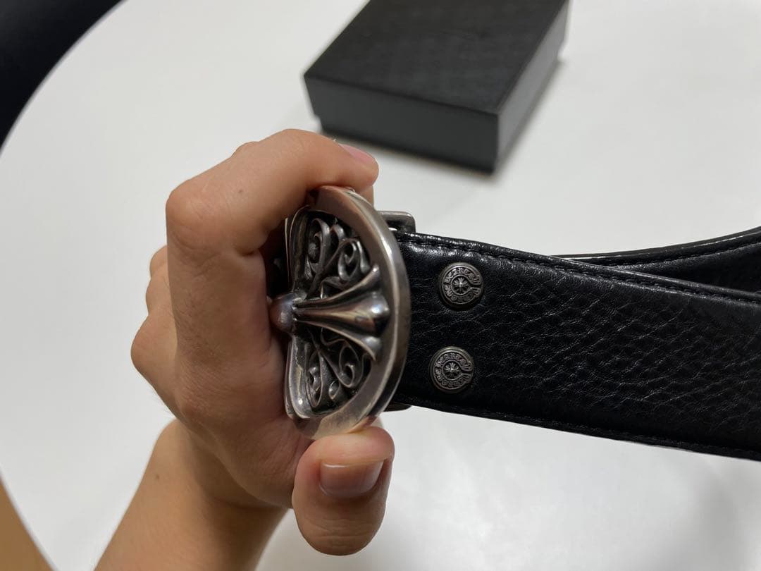 クロムハーツ クラシックオーバルクロスバックル＋ベルトストラップ34 ベルト