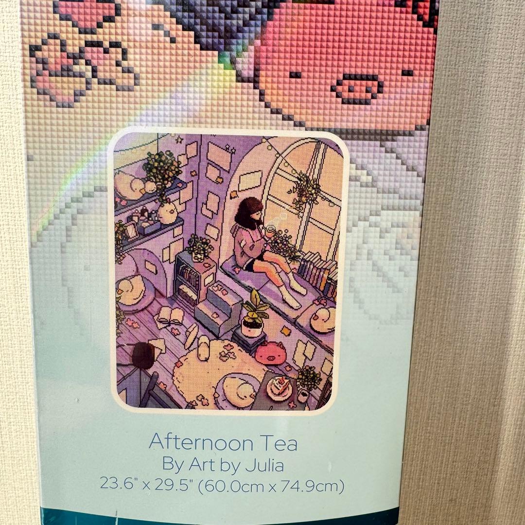 新品未開封　ダイヤモンドアートクラブ　afternoon tea