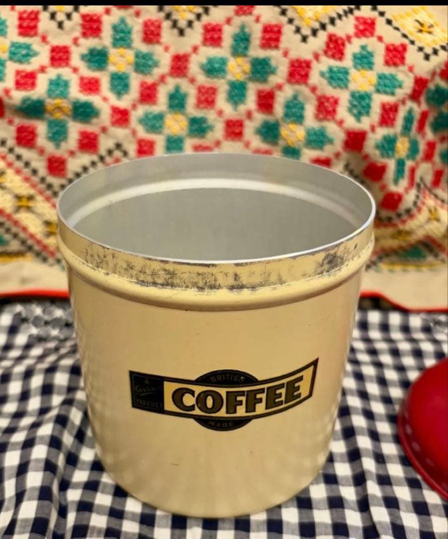 ◆希少人気◆コレクターズ⭐︎イギリスアンティークgarrison社キャニスター２個