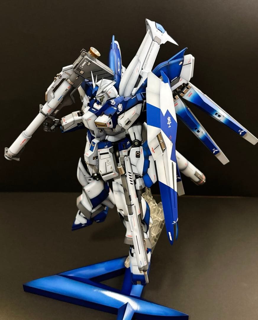 MG HI-νガンダム　ver.ka HWS装備　全塗装完成品