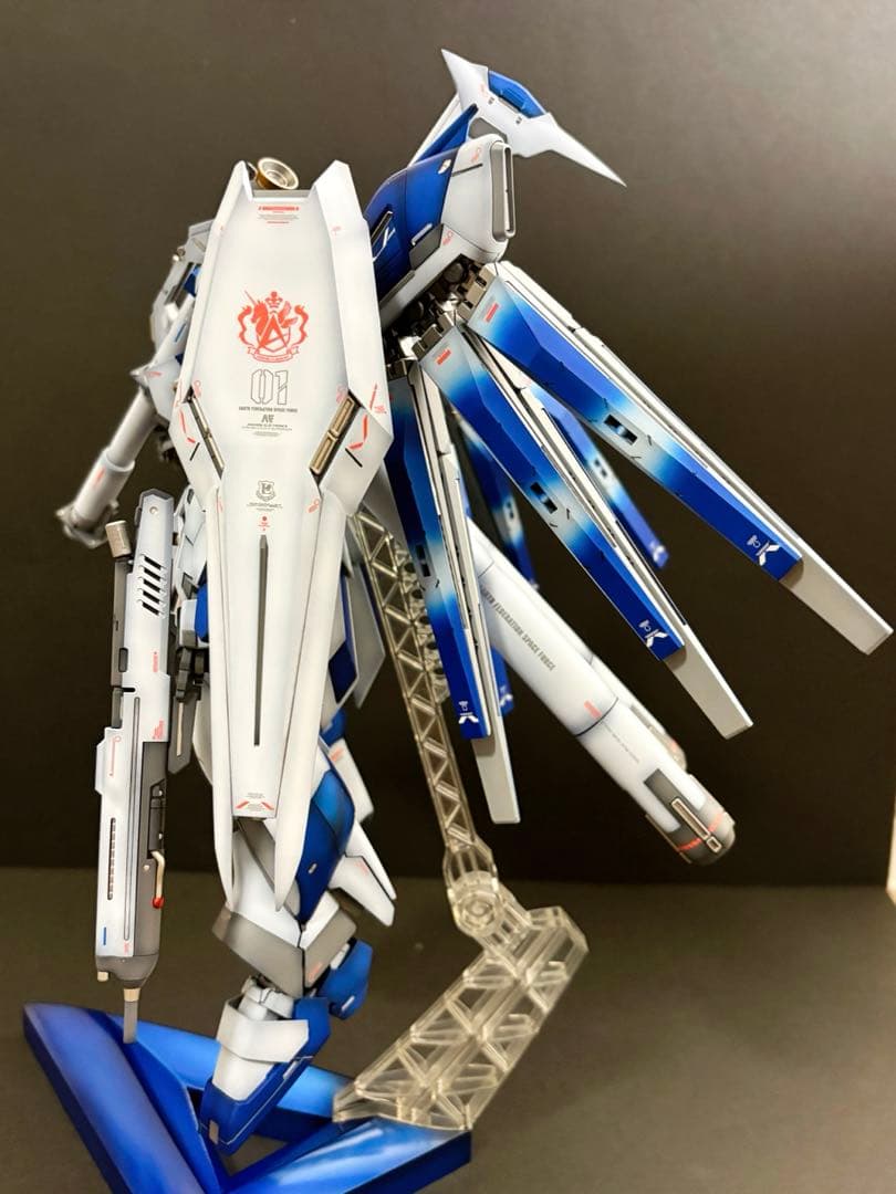 MG HI-νガンダム　ver.ka HWS装備　全塗装完成品