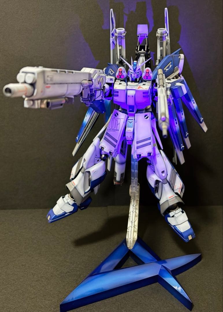 MG HI-νガンダム　ver.ka HWS装備　全塗装完成品
