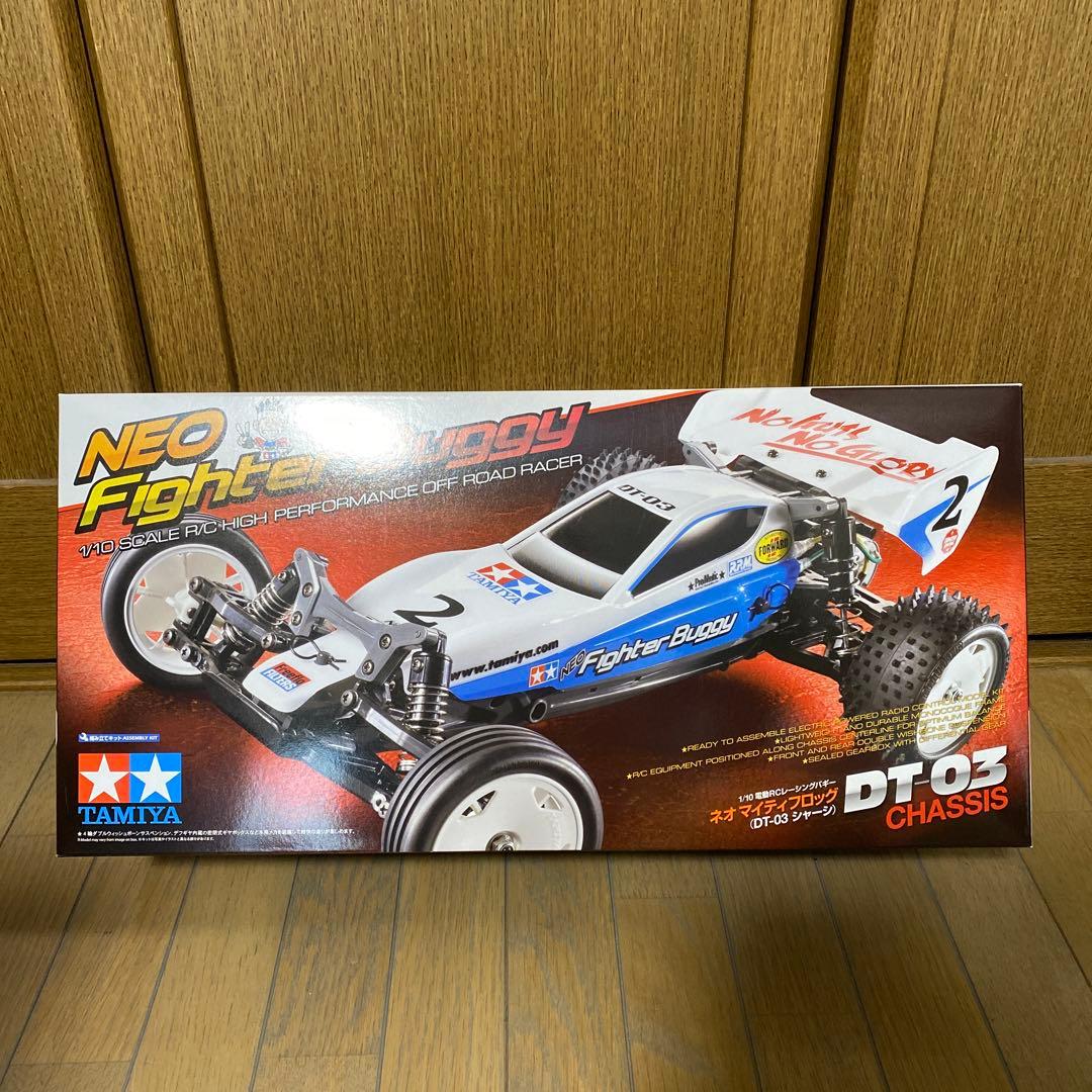 タミヤ 1／ 10 電動RC組立シャーシキット ネオ マイティフロッグDT－…
