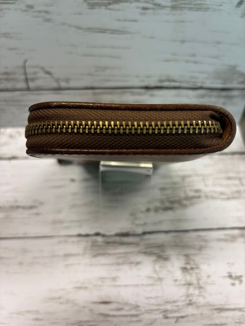 RUBATO ブラウンレザー長財布