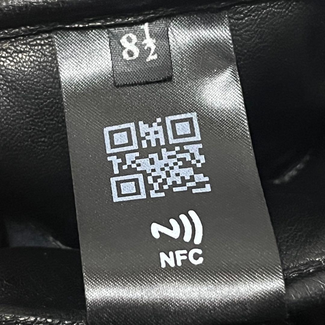 PRADAプラダトライアングルロゴ 三角プレート　ラムレザーグローブ手袋81/2